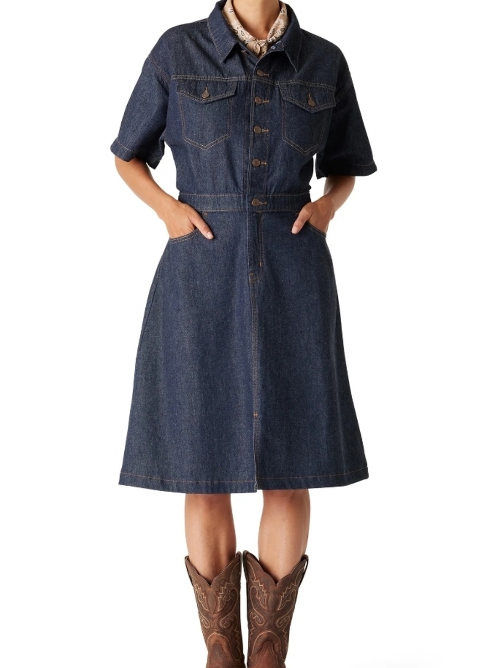 Levi Strauss Signature Women's and Women's Plus Levi Vintage '95 Dress,